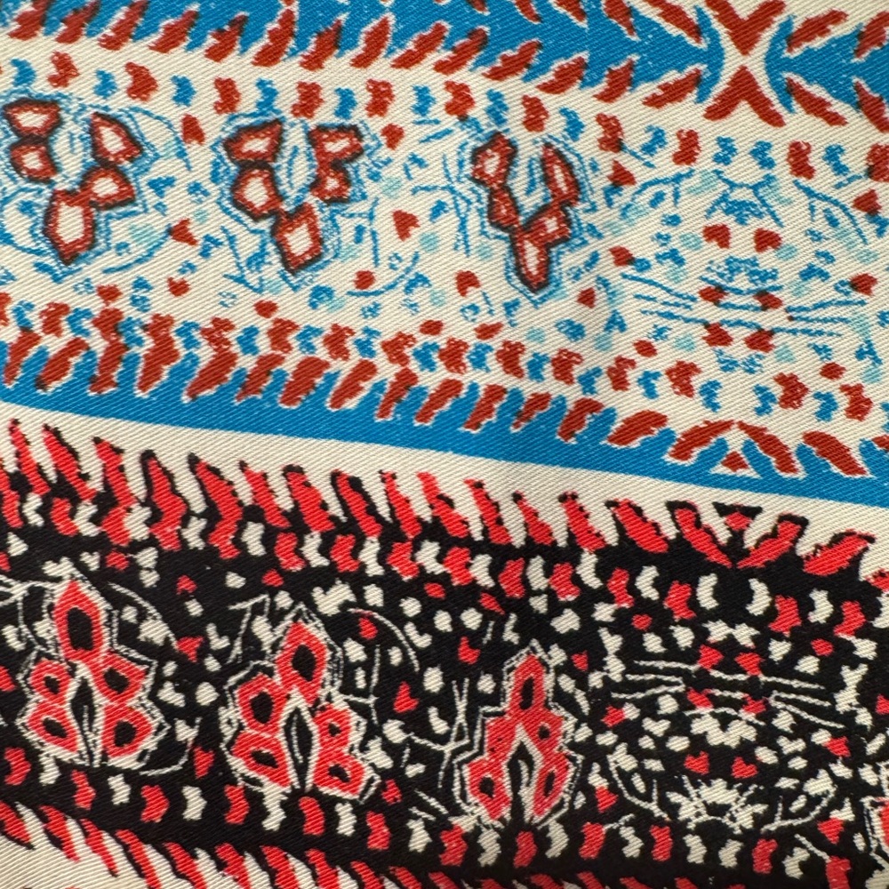 1. State Multicolor Patterned Romper - image 4